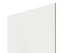 Rückwandplatte HDF einseitig Weiß 140 cm x 103 cm x 0,3 cm