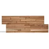 Rebel of Styles Holzverblender UltraWood Concave 50 cm x 20 cm Braun* TV-Wände