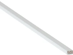 Rechteckleiste Weiß lackiert 5 mm x 10 mm Länge 900 mm* Zierprofile