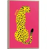 Reinders Gerahmtes Bild Cheetah Man Cave 30 cm x 20 cm Gelb
