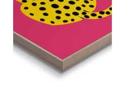 Reinders Gerahmtes Bild Cheetah Man Cave 30 cm x 20 cm Gelb