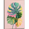 Reinders Gerahmtes Bild Colourful Leafs für Wohnzimmer 70 cm x 50 cm Mehrfarbig* Bilder