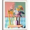 Reinders Gerahmtes Bild Floral Chair für Wohnzimmer 50 cm x 40 cm Mehrfarbig* Bilder