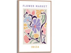 Reinders Gerahmtes Bild Ibiza Flower Market 30 cm x 20 cm Mehrfarbig* Bilder