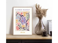Reinders Gerahmtes Bild Ibiza Flower Market 30 cm x 20 cm Mehrfarbig* Bilder
