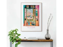 Reinders Gerahmtes Bild Matisse Window für Wohnzimmer 70 cm x 50 cm Mehrfarbig* Bilder