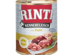Rinti Hunde-Nassfutter Kennerfleisch Pute 800 g