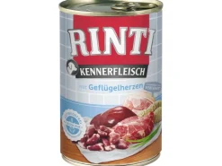 Rinti Hunde-Nassfutter Kennerfleisch Geflügelherzen 400 g* Hundebedarf