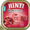 Rinti Hunde-Nassfutter Singlefleisch Rind 150 g