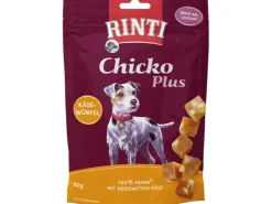 Rinti Hunde-Natursnacks Chicko Plus Käsewürfel mit Huhn 80 g* Hundebedarf