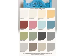 Rust-Oleum Kreidefarbe Möbellack Matt 750 ml* Weißlacke|Kreativfarben