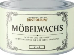 Rust-Oleum Möbelwachs Farblos für Innen 400 ml* Holzregale|Stühle