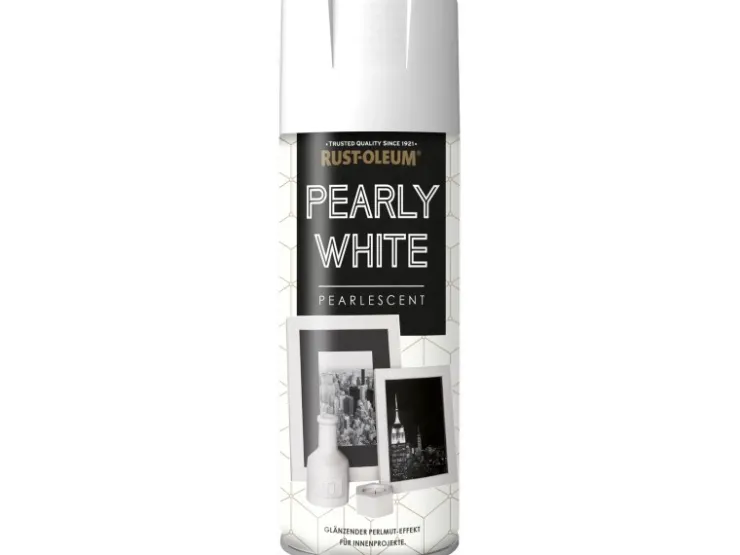 Rust-Oleum Metallic Sprühfarbe Pearly-White 400 ml* Bastelfarben