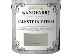 Rust-Oleum Wandfarbe Kalkstein-Effekt Heller Beton 2,5 l
