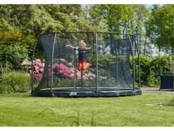 Salta Trampolin Comfort Edition Ground ø 183 cm Schwarz* Leitern