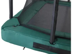 Salta Trampolin Premium Ground 214 cm x 153 cm Grün* Leitern