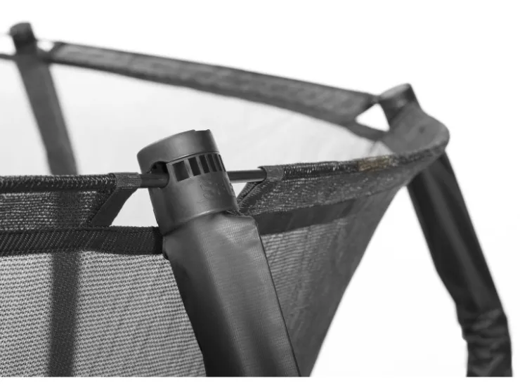Salta Trampolin Premium Ground 214 cm x 153 cm Grün* Leitern