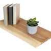 SAM Holzplatte Arya mit Echter Baumkante Einseitig 60 x 30 cm Akazienholz Natur* Regale Massivholz