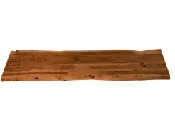 SAM Tischplatte Baumkante Akazie Nuss 200 x 40 cm CURTIS
