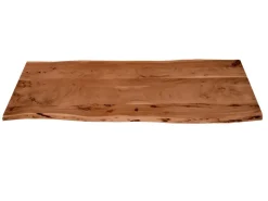 SAM Tischplatte Baumkante Akazie Nuss 160 x 60 cm CURT* Tische