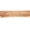 SAM Tischplatte Baumkante Akazie Natur 120 x 40 cm CURTIS* Tische