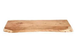 SAM Tischplatte Baumkante Akazie Natur 120 x 40 cm CURTIS* Tische