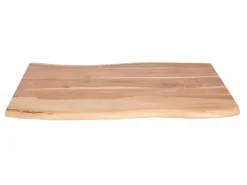 SAM Tischplatte Baumkante Akazie Natur 80 x 60 cm CURT* Tische