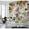 Sanders & Sanders Fototapete Lotus Grün und Rosa 368 x 248 cm 612329