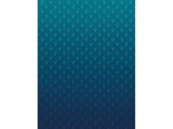 Sanders & Sanders Fototapete Art Deco Blau 200 x 280 cm 611819