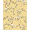 Sanders & Sanders Tapete Blumen Gelb und Grün 53 cm x 10 m* Dekorative Tapeten