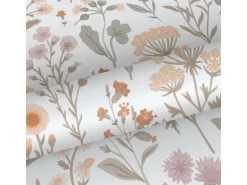 Sanders & Sanders Tapete Feldblumen Helllila Terrakotta Gelb Und Grün 50 X 900 Cm 935383* Dekorative Tapeten