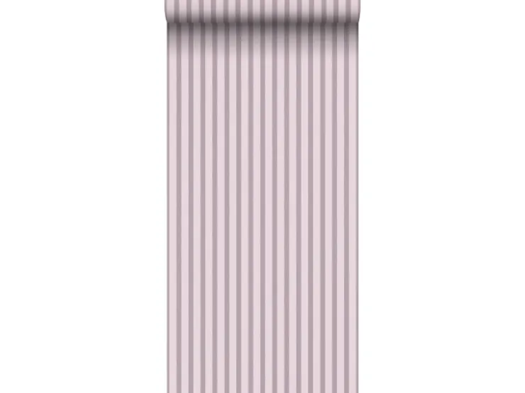 Sanders & Sanders Tapete Streifenmuster Lila 50 x 900 cm* Dekorative Tapeten