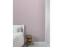 Sanders & Sanders Tapete Streifenmuster Lila 50 x 900 cm* Dekorative Tapeten