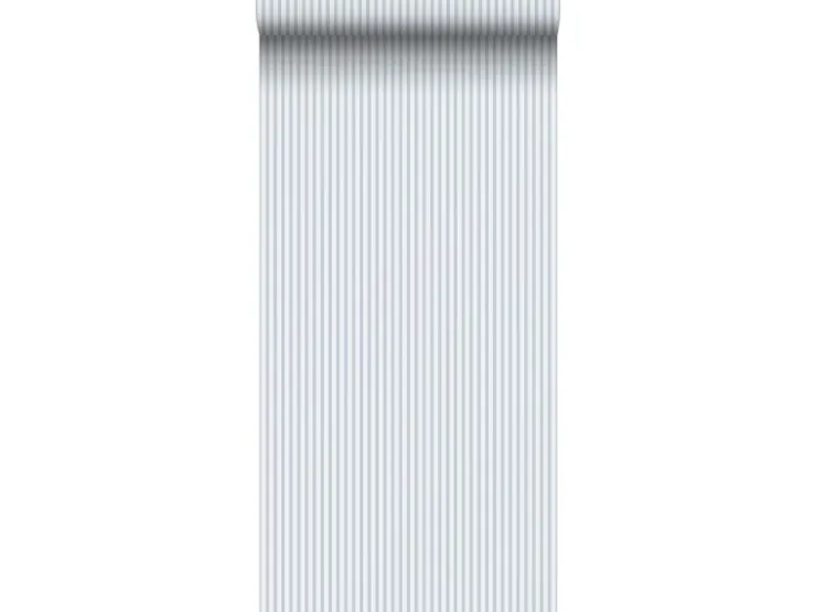 Sanders & Sanders Tapete Streifenmuster Grau 50 x 900 cm