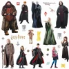 Sanders & Sanders Wandtattoo Harry Potter Grau 30 x 30 cm 601335