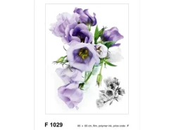 Sanders & Sanders Wandtattoo Blumen Lila 65 x 85 cm 600265* Wandtattoos