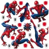 Sanders & Sanders Wandtattoo Spider-Man Blau und Rot 0,3 x 0,3 m 600952* Wandtattoos