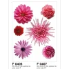 Sanders & Sanders Wandtattoo Blumen Rosa 65 x 85 cm 600250