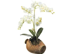 Sanders & Sanders Wandtattoo Blumen Braun Grün und Weiß 42,5 x 65 cm 600312* Wandtattoos