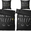 Sanilo Bettwäsche 4-teilig All You Need is Sleep* Bettwäsche