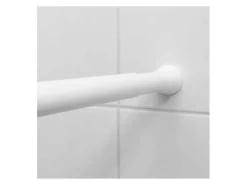 Sanilo Duschvorhangstange Weiß 120-230cm