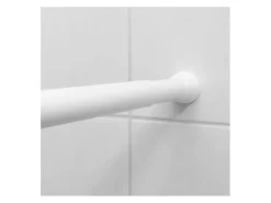 Sanilo Duschvorhangstange Weiß 90-170cm* Gardinenstangen
