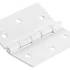 Scharnier Käntig Weiß Pulverbeschichtet 60 mm x 60 mm* Schränke