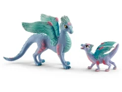 Schleich bayala® Blütendrachenmama und Baby