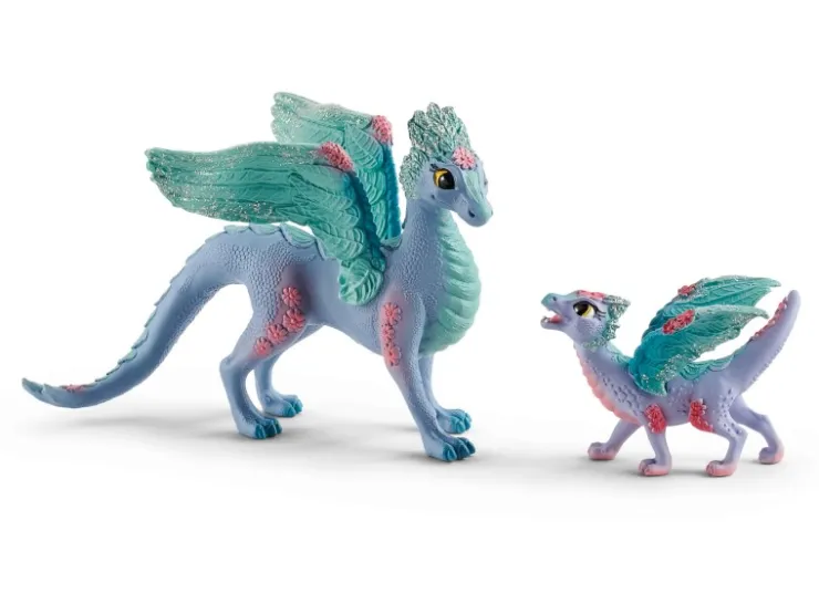 Schleich bayala® Blütendrachenmama und Baby