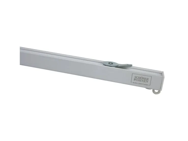 Schöner Wohnen Kollektion Schöner Wohnen Aluminium-Vorhangschienenset Emilia 1-läufig 160 cm