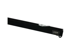 Schöner Wohnen Kollektion Schöner Wohnen Aluminium-Vorhangschienenset Emilia 1-läufig 230 cm Schwarz-Matt* Türvorhänge|Rollos