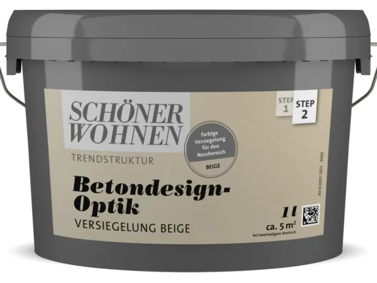 SCHÖNER WOHNEN-Farbe Schöner Wohnen Betondesign-Optik Versiegelung
