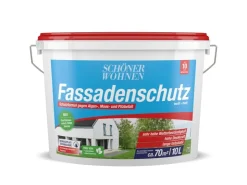 SCHÖNER WOHNEN-Farbe Schöner Wohnen Fassadenschutz Weiß Matt 10 l* Außen-Fassadenfarben