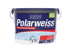SCHÖNER WOHNEN-Farbe Schöner Wohnen Innen- und Wandfarbe Polarweiss Matt 10 l